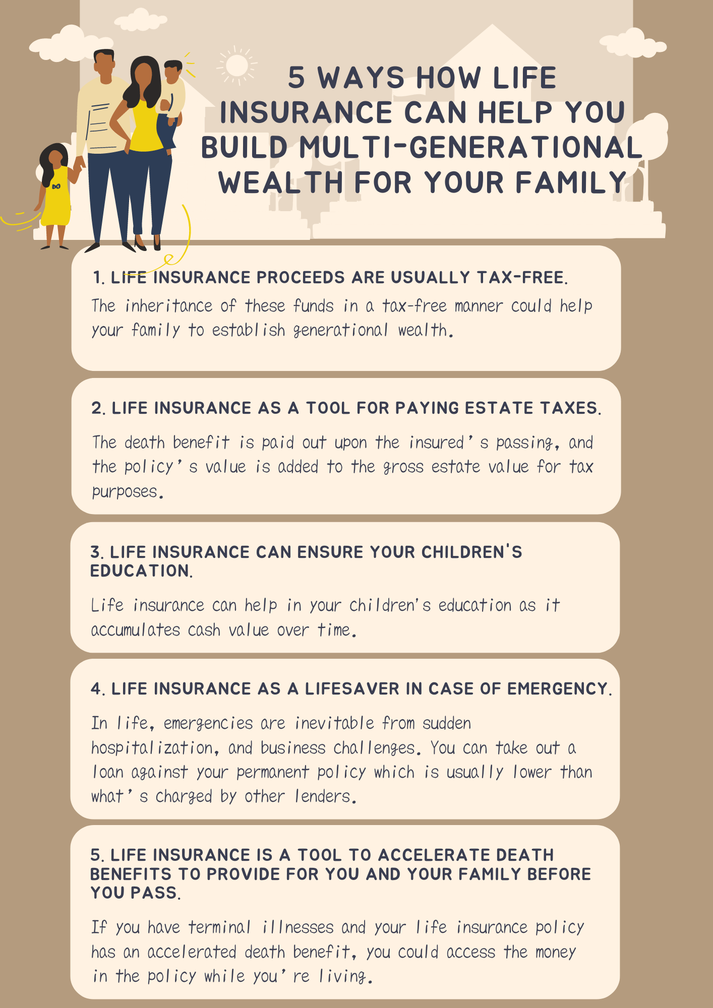 5 Ways How Life Insurance Can Help You Build Multi-Generational Wealth ...